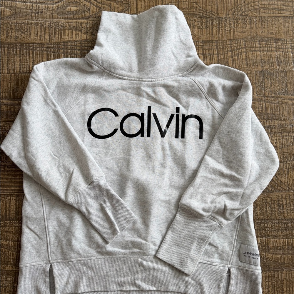 Calvin Klein Light Gray Turtleneck